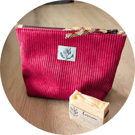 Trousse de toilette rouge – Image 6