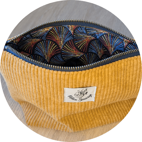 Trousse de toilette jaune – Image 3